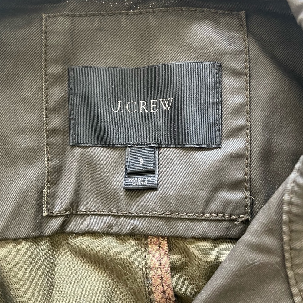 J.Crew Factory Resin-Coated Twill Field Jacket - S - Picture 7 of 7